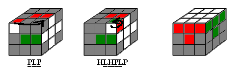 Složení Rubikovy kostky - První řada téčko