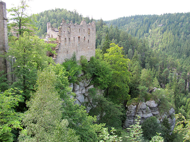 Pěší výlet pěšky Teufelsmühle, Kurort Oybin, hrad a klášter Oybin, Kurort Jonsdorf (foto 3/6) :: Ing. Petr Faltus